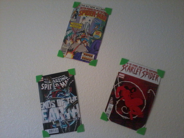Comic Book wall mounts