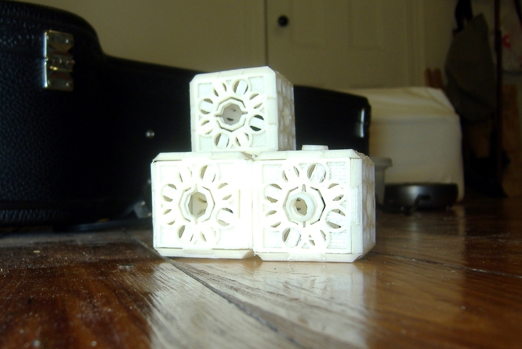 Cubes that Snap Together