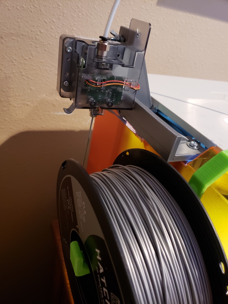 XYZ Davinci Jr. filament motor bracket