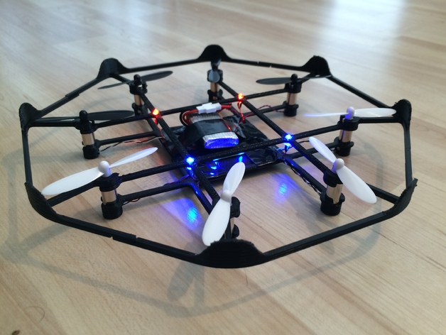 Octocopter - Hubsan X4 H107L Mod