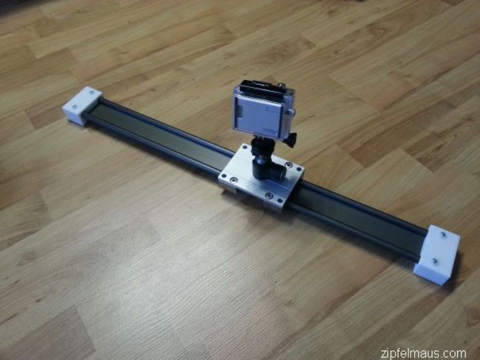 Clamps for Go Pro rail