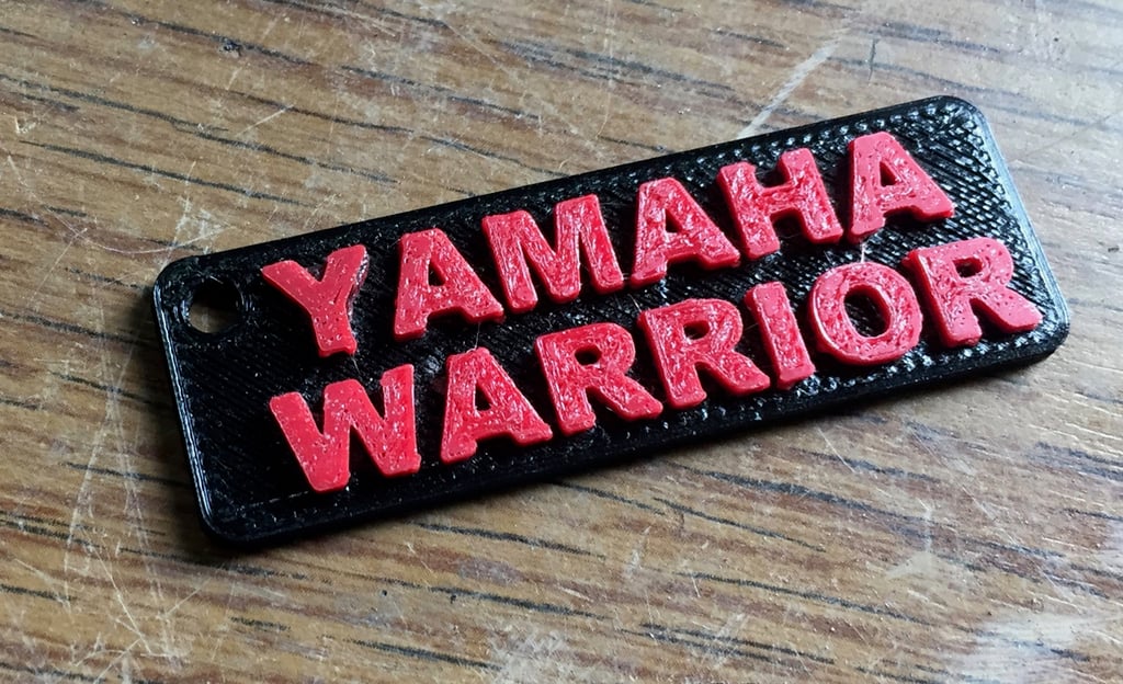 YAMAHA XV1700 Road Star Warrior Keychain