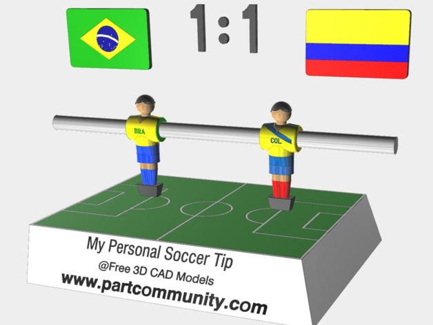 BRASIL-COLOMBIA Worldcup Soccer Tip