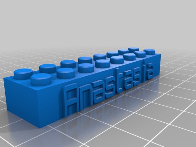 Lego Block Anastasia