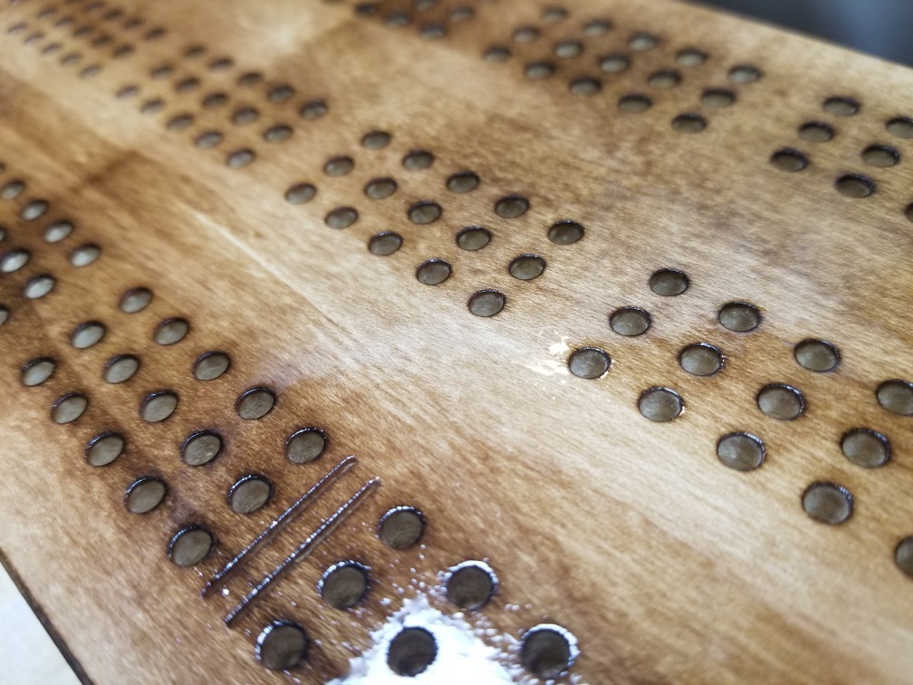 Cribbage Board for CNC