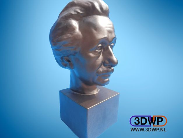 Albert Einstein Bust 3D Scan