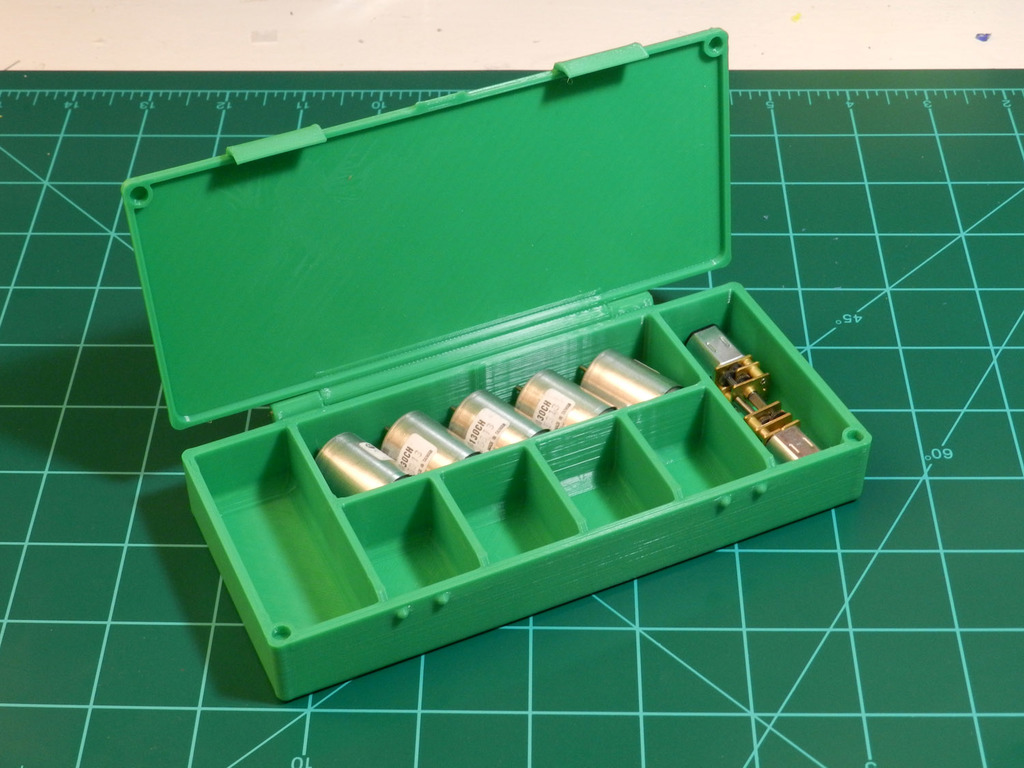 Small Parts Box With Latch