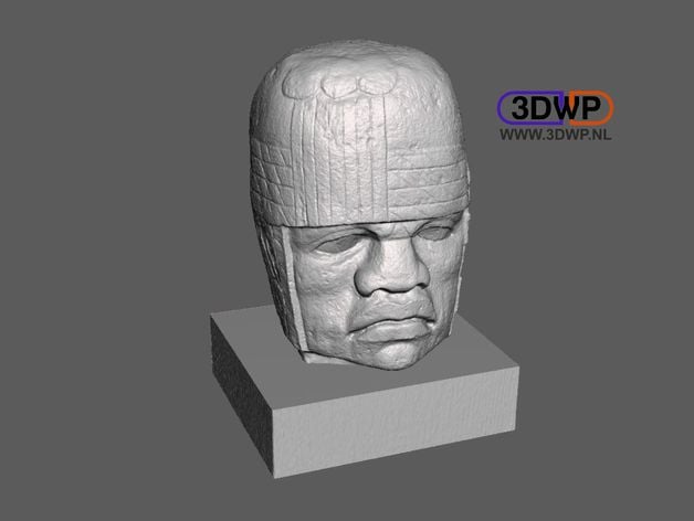 Olmec Head 3D Scan