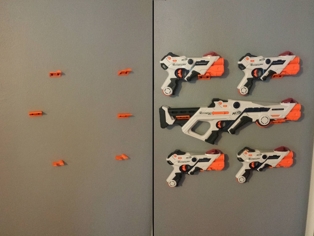 Nerf Laser Ops Wall Mounts
