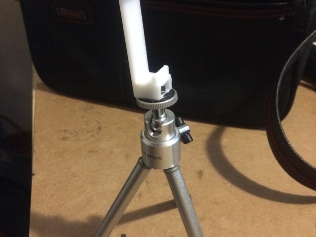iPhone 5S Tripod mount for use with iPhone case reworked