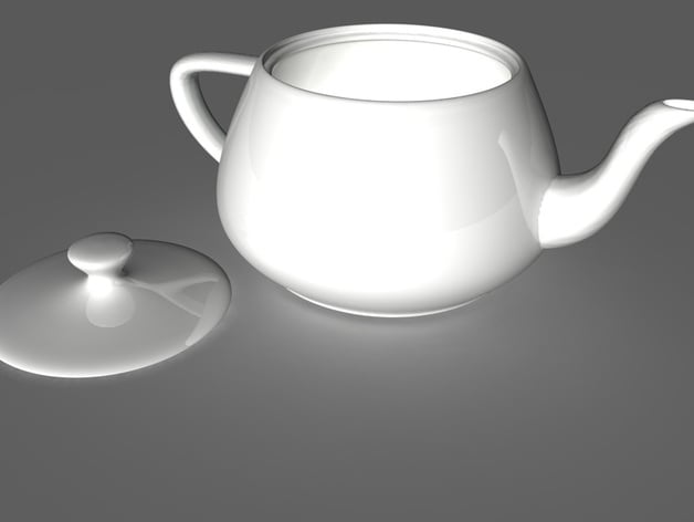 Utah Teapot (teaproof version)