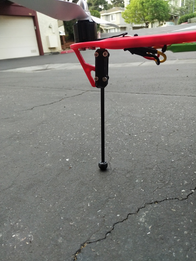 Better Leg for Flamewheel type quadcopter frames