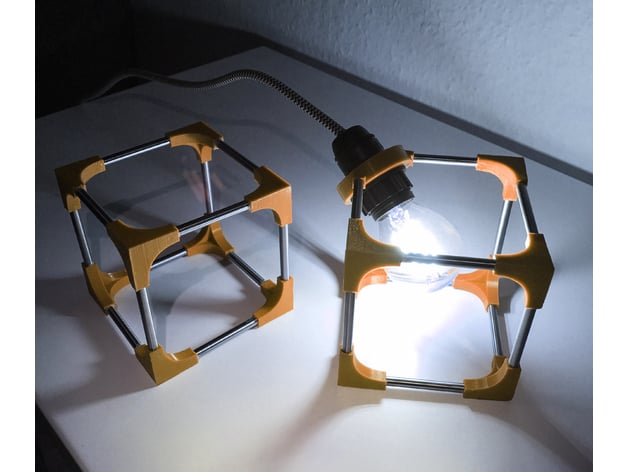 Cube Lamp Pla Creation Light Corner