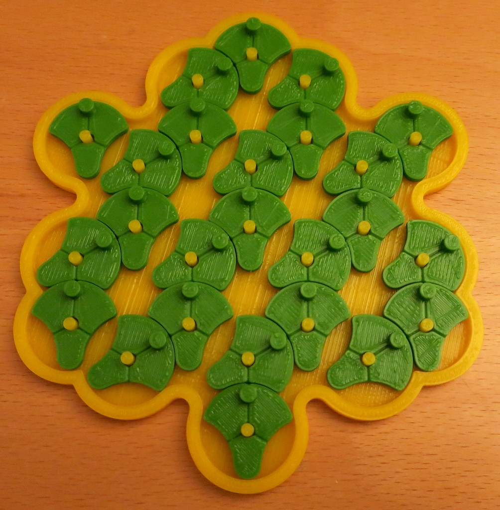 25 Lotus Flowers Puzzle