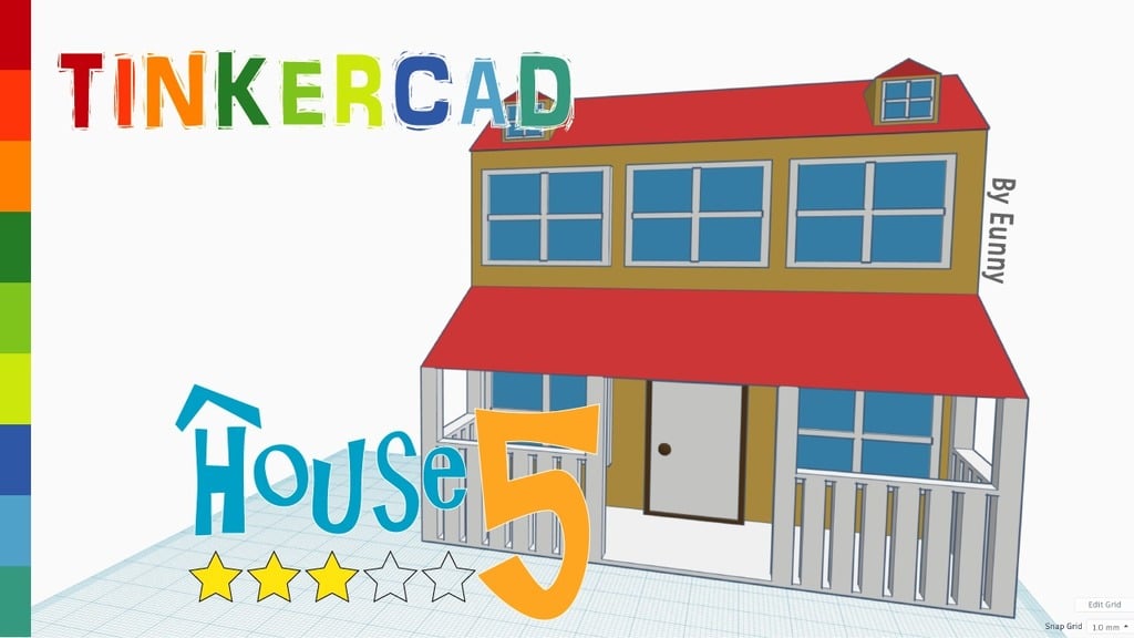 House 5 _Level 3 with Tinkercad