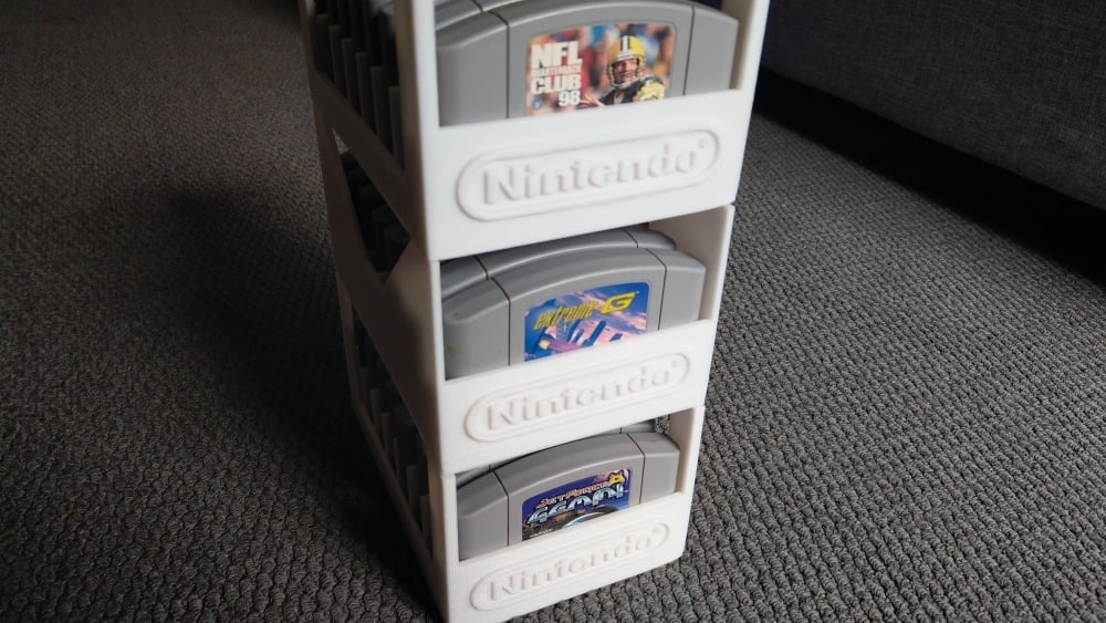 Nintendo 64 - 8 Cartridge Game Holder