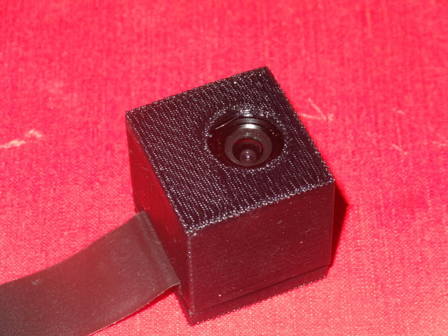 Box Case for RPi Camera Module With Lens