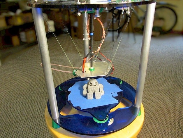 Delta-T: Tensegrity 3D Printer