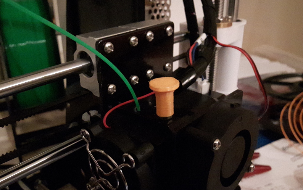 Anet A8 Extruder Button