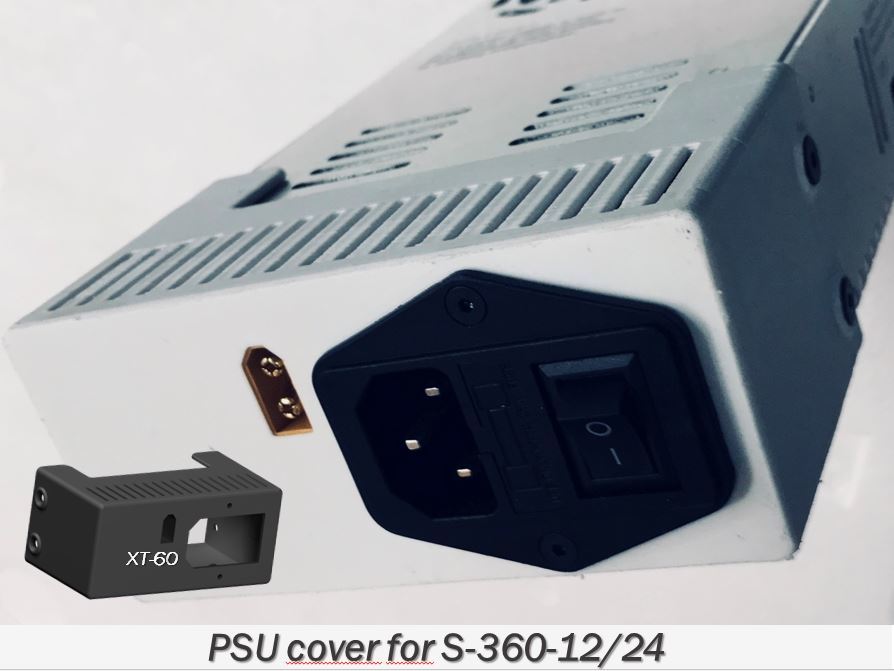 PSU Cover S-360 XT-60
