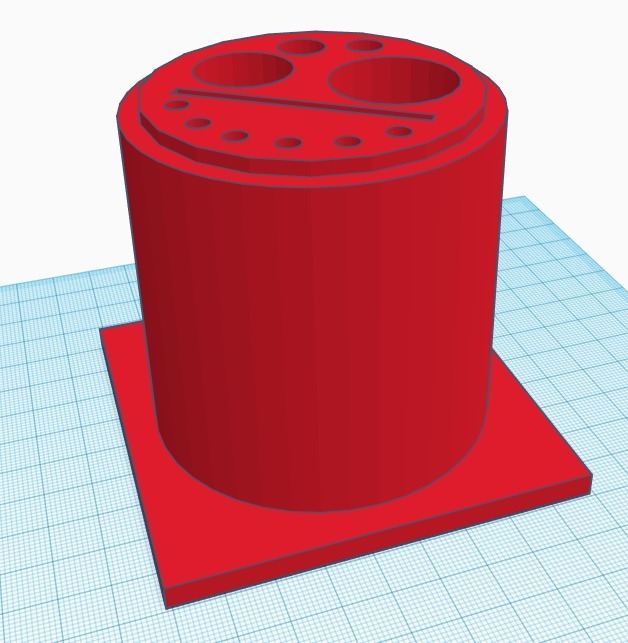 3D Printing Tools + Tape Storage Cylinder