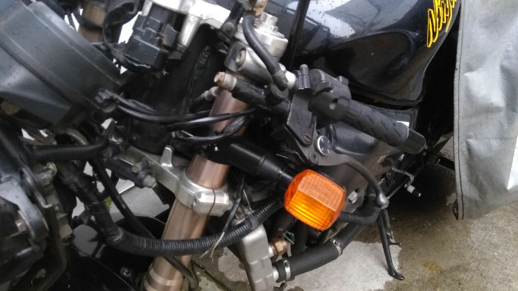 Motorcycle intermittent light holder