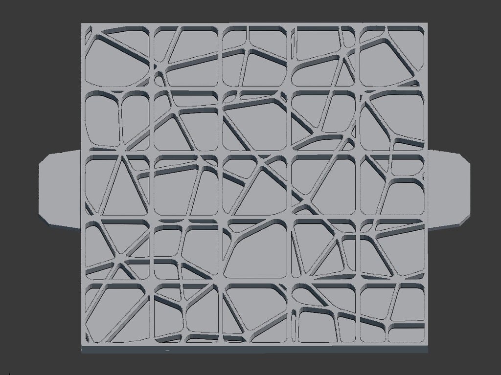 Foam Terrain Stamp - Ice - 1" grids