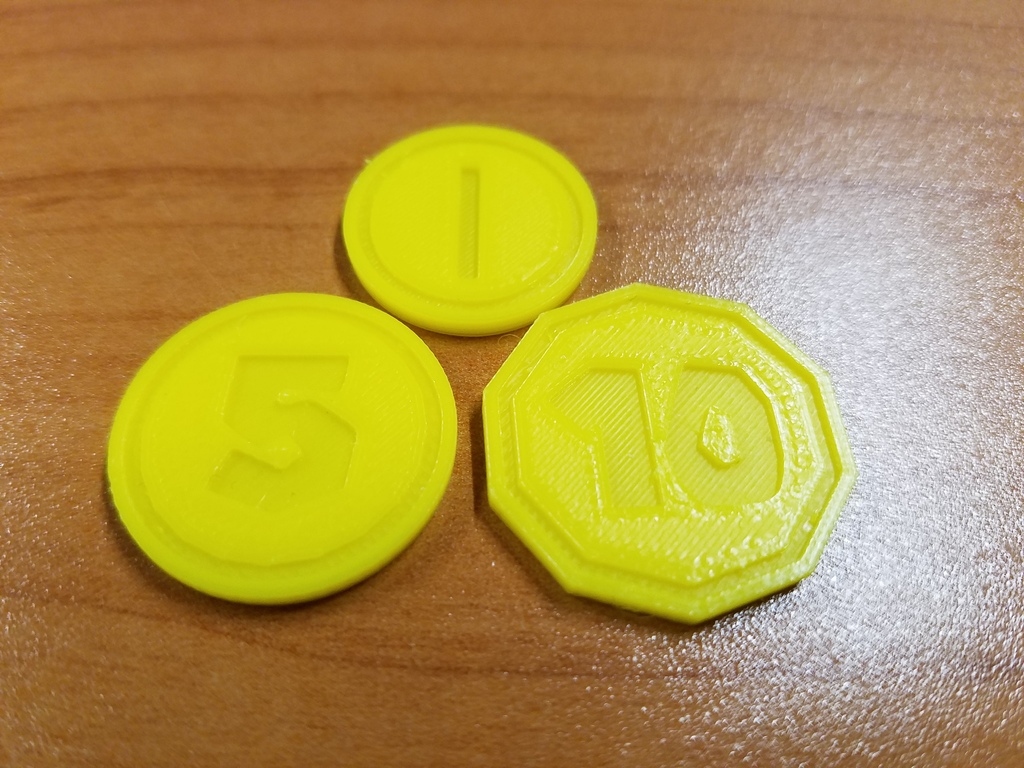 Monopoly Gamer Replacement Coins