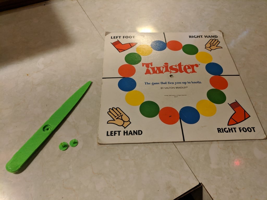 Twister Spinner or Board Game Spinner