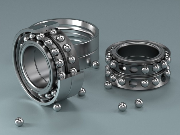 Double Bearing done in PARTsolutions software