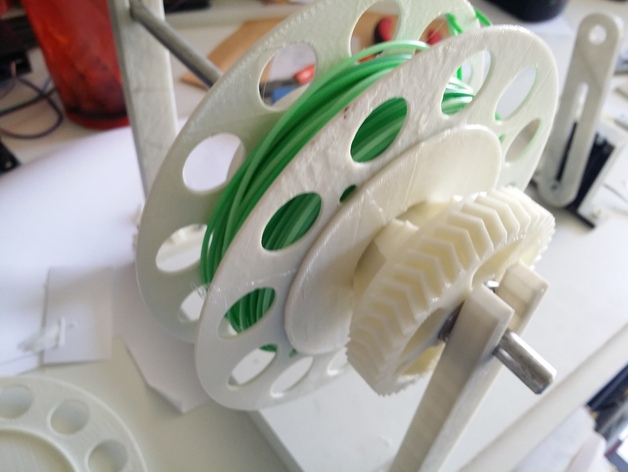 Mini filament spool for automatic winder