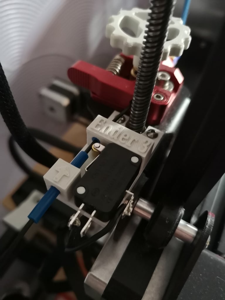 Ender 3 & Pro filament guide & runout sensor