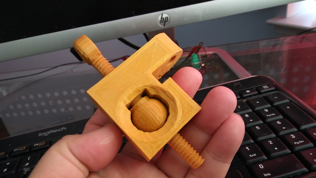 ANET A8 - Z Endstop Adjustment by a thumb ball