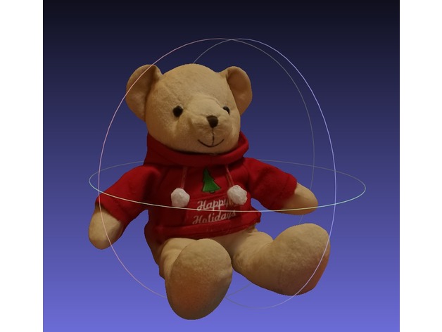 3D scanned teddy bear
