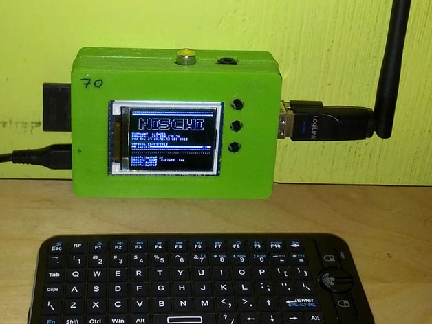 Case with mini LCD for Raspberry PI
