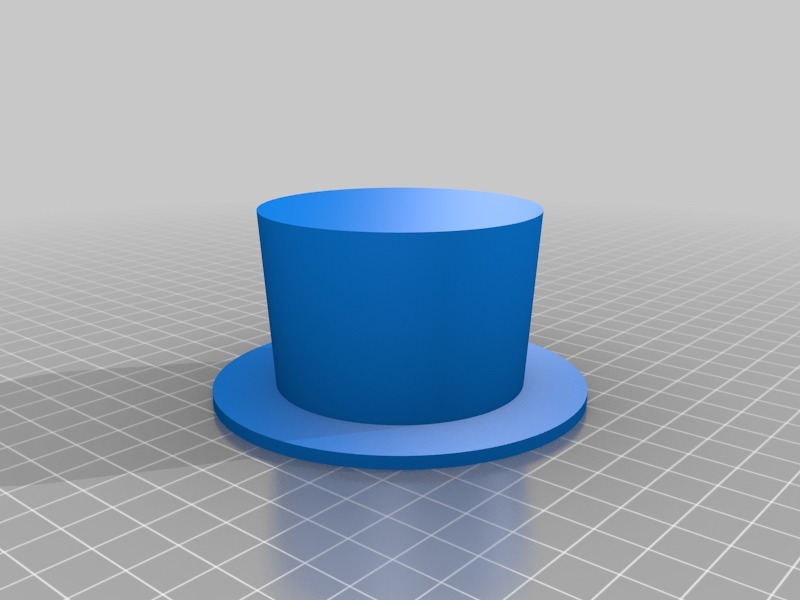 My Customized Top Hat for an Octopus -