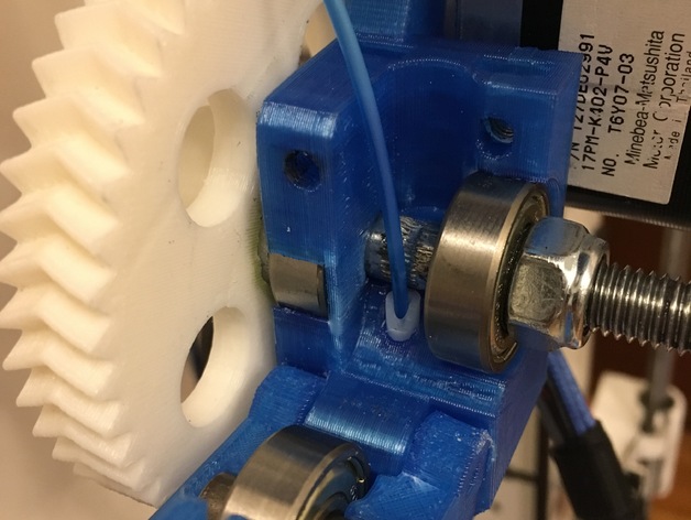 Ultimate Greg's Wade's Geared Extruder - Bowden version w/ PTFE Liner