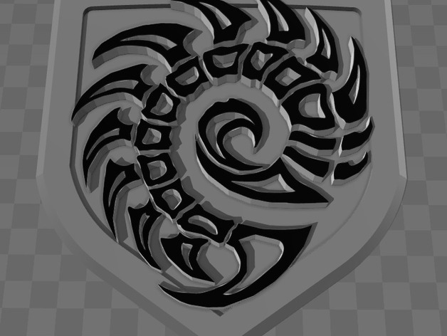 Zerg Tailgate Emblem for Dodge Trucks