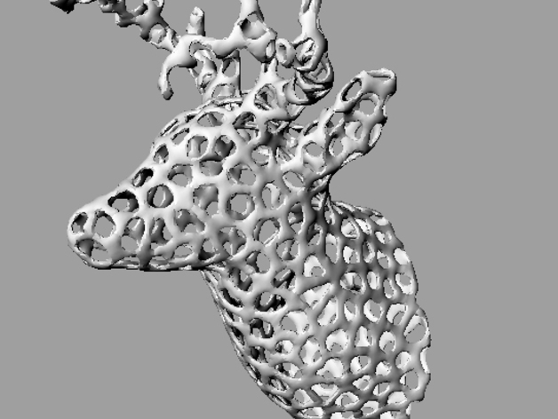 Deer Head Voronoi