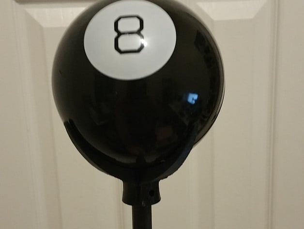 Magic 8 Ball mount (for Grunkle Stan's cane)