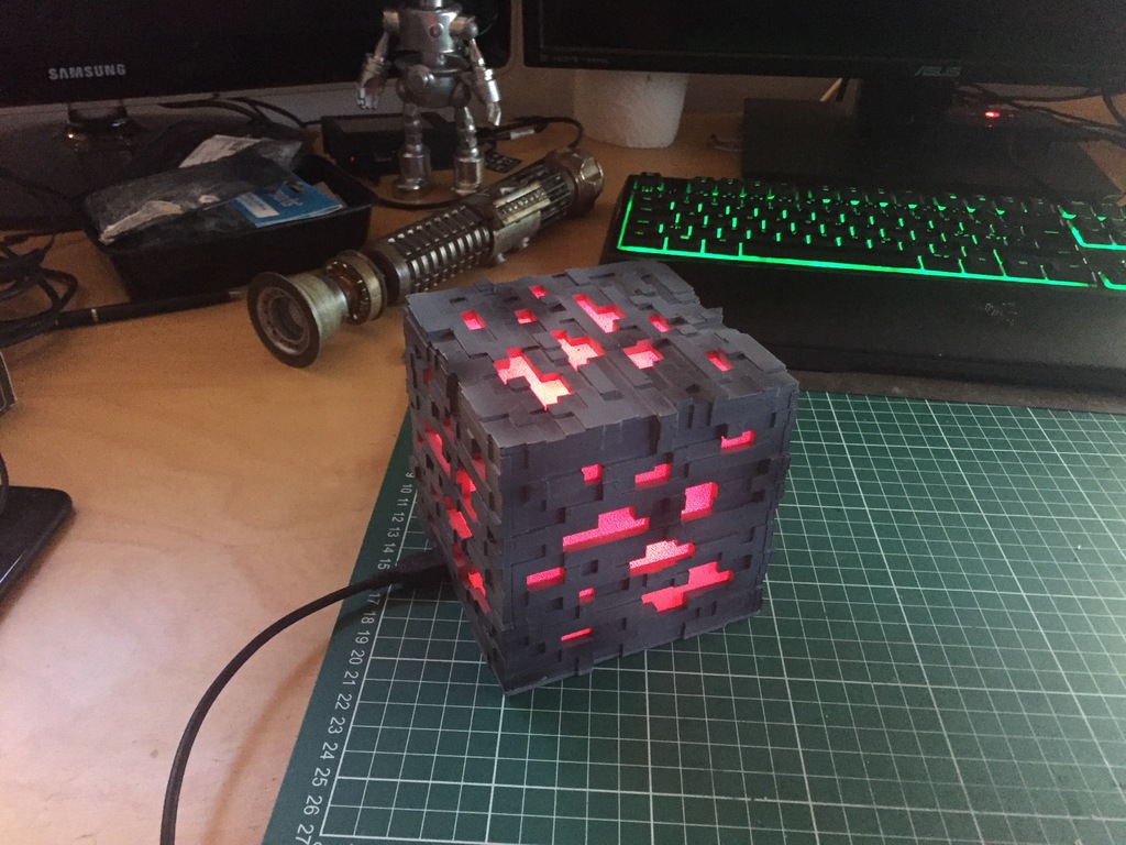 Minecraft lamp