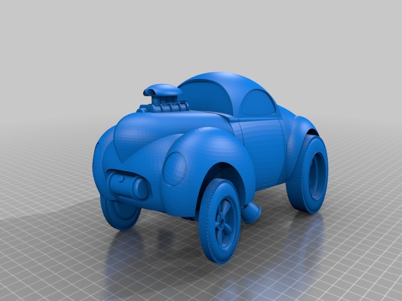 Hot Rod Willys Coupe Toy