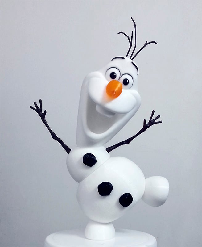 Olaf - I wanna build a snowman!