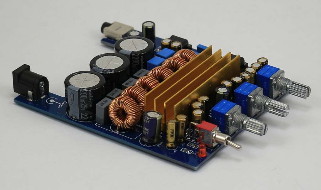 Case for TPA3116 amplifier 2x50W+100W