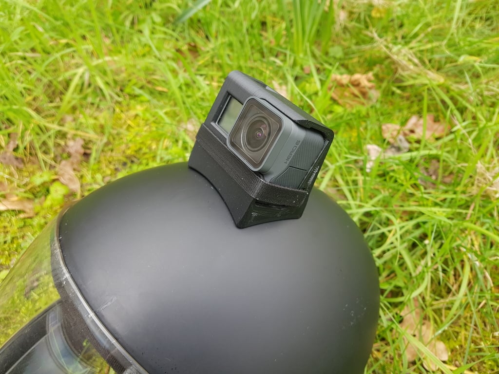 COMPACT SNAG FREE Skydiving Cookie G3 Helmet GoPro Hero Camera Mount