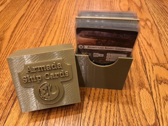 Star Wars Armada Ship Card Holder