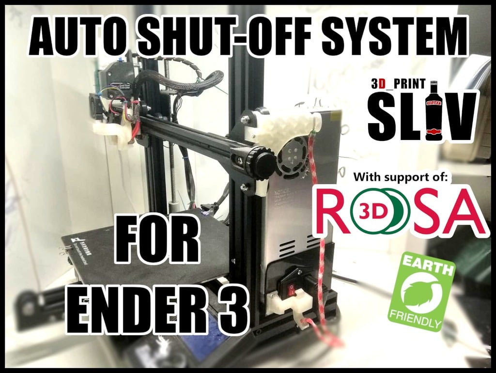 Ender 3 Auto Shutdown after print system