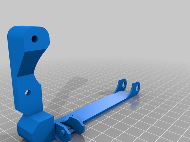 Extended X-Axis Chain Coupling (Prusa hephestos I3)
