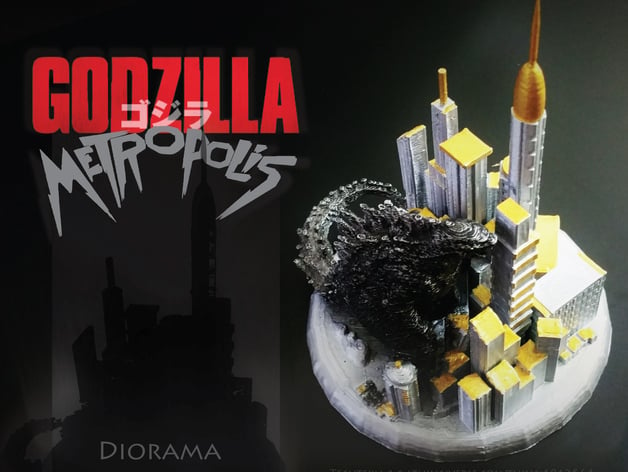 Godzilla Metropolis - Diorama