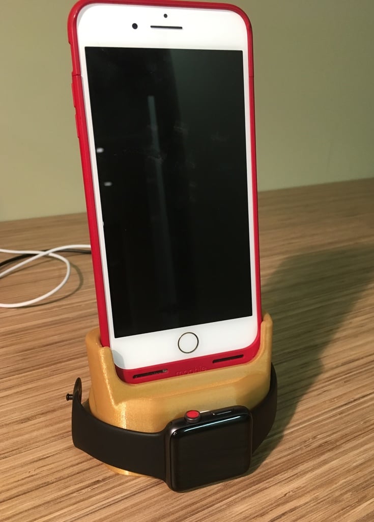 Mophie iPhone 6 plus, 7 plus ,8 plus charging dock w/ Apple watch